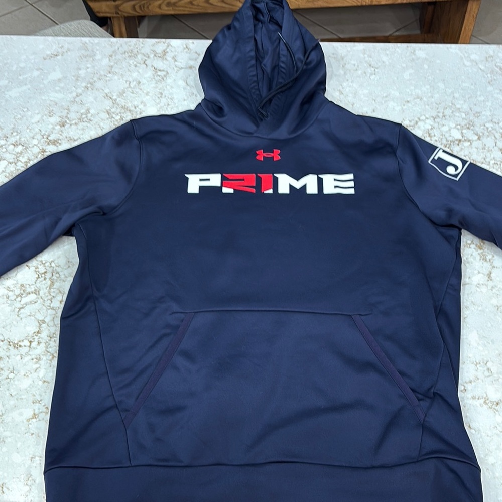 Under Armour Navy Prime Hoodie